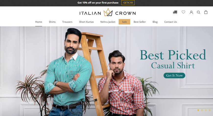 Buy Men’s Plain Shirts Online at Low Prices – Italiancrown