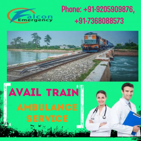 Falcon Emergency – The Train Ambulance Service in Patna Have Several Amenities