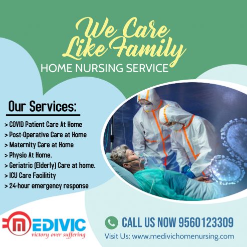 Hire Medivic Home Nursing Service in Kolkata for COVID Patient Care