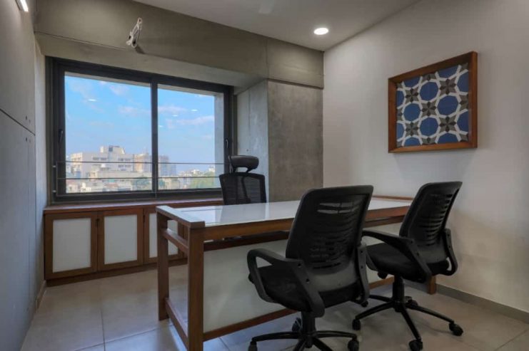 New Furnished office space for rent at C G Road