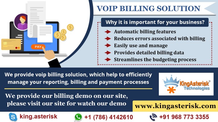 VoIP Billing Solution provide by kingasterisk Technologies