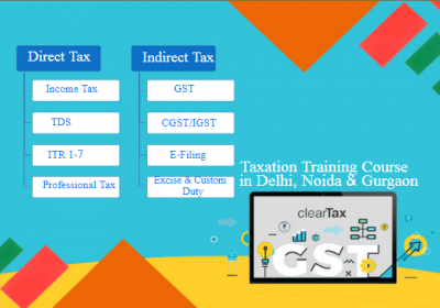 Taxation, ITR, GST Training Course in Delhi, Vaishali, SLA Classes, Free Stock Market, Tally Institute