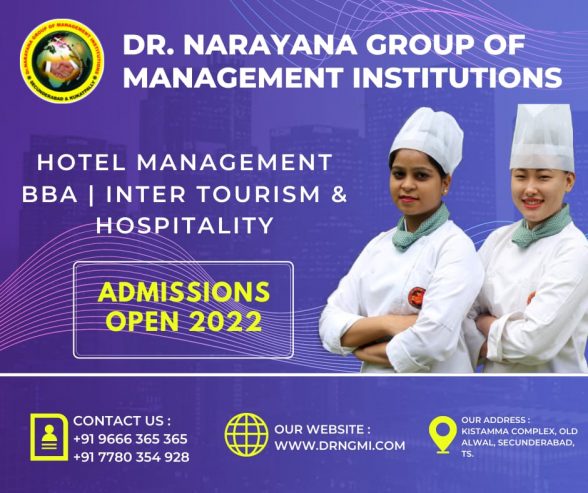 Dr. Narayana degree college of Hotel Management and BBA in Hyderabad