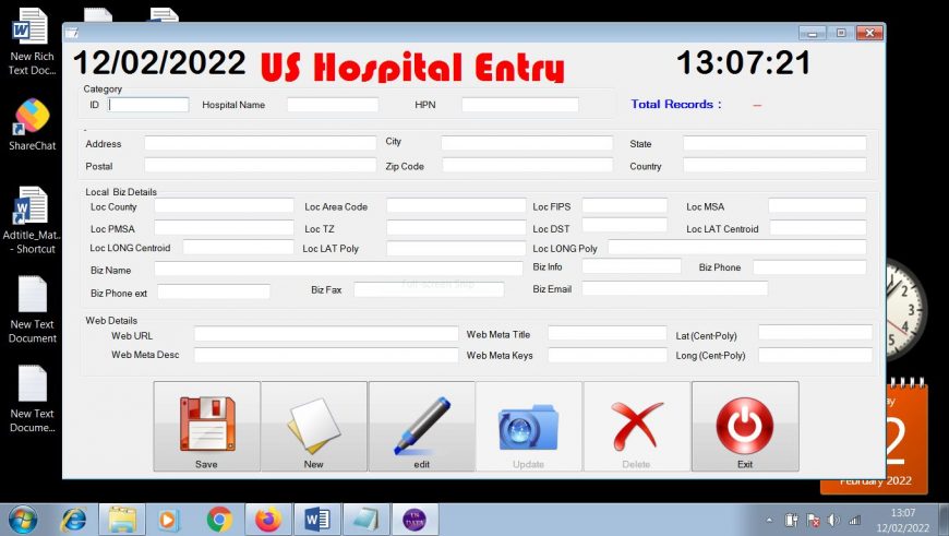 Earn 17Rs/Form in US Medical Form Filling project