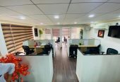 Furnished office for rent at Commercial building