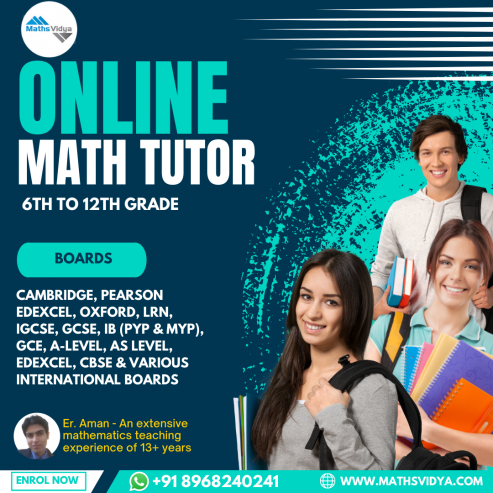 Let’s get the best algebra tutor online, for grade 7th to grade 12th in Australia.