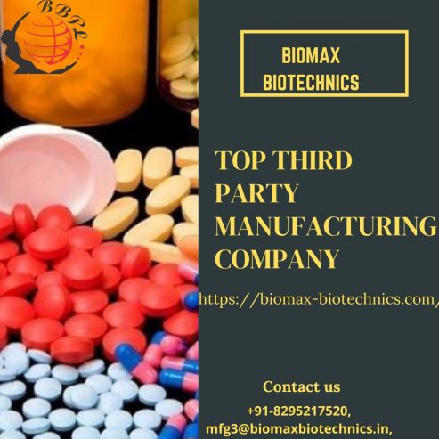 Top Third Party Manufacturing Company in India | Biomax Biotechnics