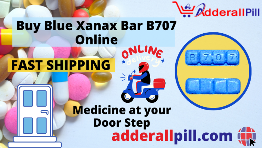 Buy Blue Xanax Pill | B707 Blue Online Overnight Delivery In USA