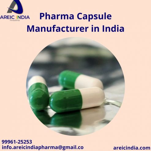 Pharma Capsule Manufacturer in India | Areic India Pharma
