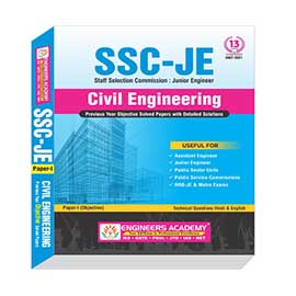 SSC JE Civil Engineering Previous Year Solved Papers | EA Publications