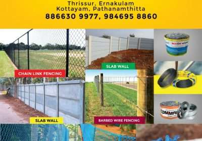 Best Chain Link Fencing Contractors in Tripunithura Kaloor Palarivattom Vyttila Maradu Arakulam