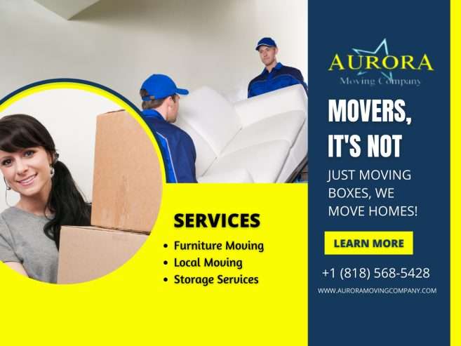 Movers In Glendale | Aurora Moving Company