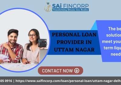 Personal Loan Provider in Uttam Nagar