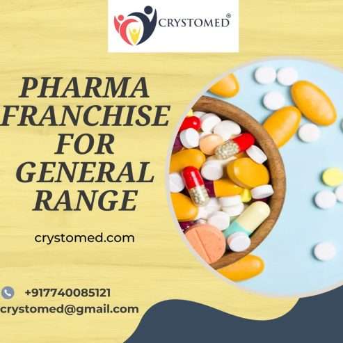 Pharma Franchise for General Range | Crystomed Phar