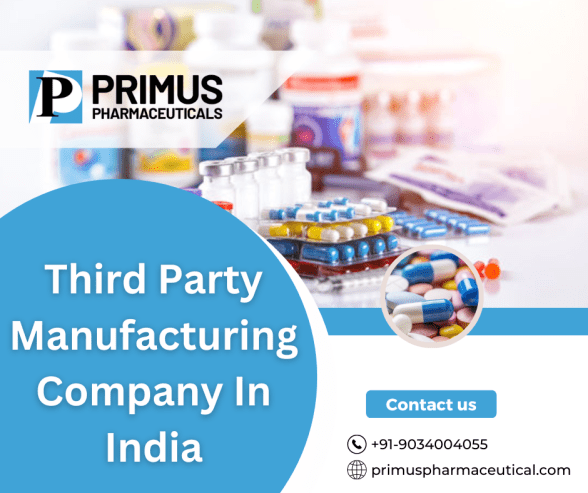 Third Party Manufacturing Company In India | Primus Pharmaceuticals