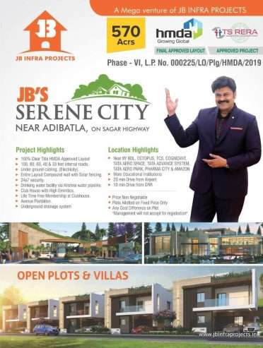 Open plots and Villas available