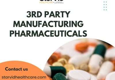 3rd Party Manufacturing Pharmaceuticals | Starvid Healthcare