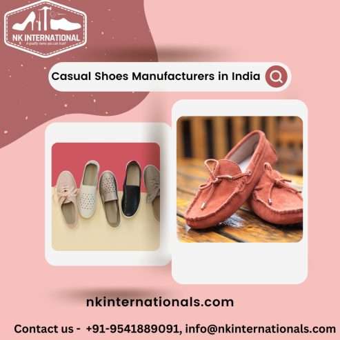 Casual Shoe Manufacturers in India | Nk International