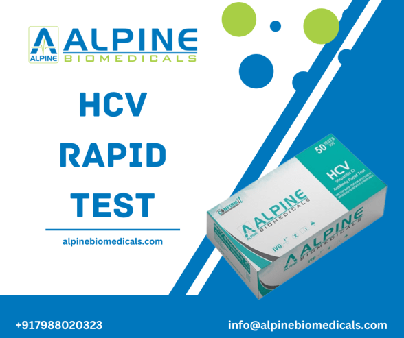 HCV Rapid Test | Alpine Biomedicals