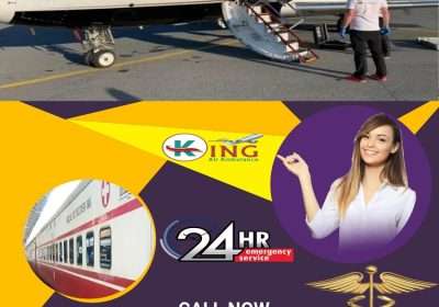 Book Advanced Life Support King Air Ambulance Service in Patna