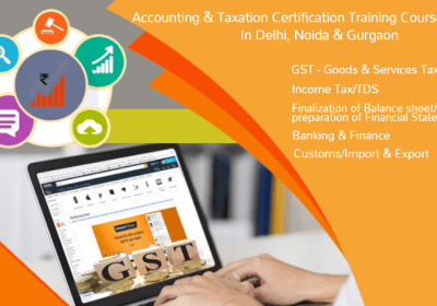 GST Training | GST Tutorial & E-learning Courses Online by SLA Institute, Delhi, Noida, 100% Job in MNC, 23 Offer,