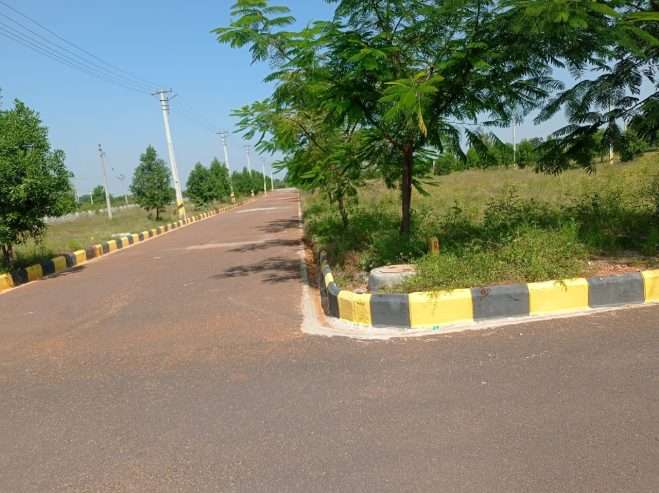 HMDA approved open plots for sale at srisailam highway pharmacity
