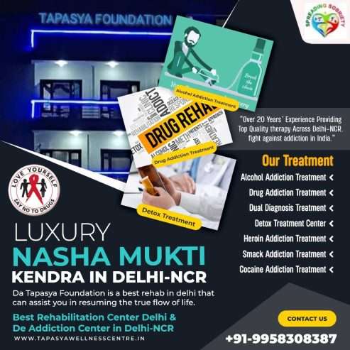 Best Rehabilitation center in Noida Tapasya Wellness Center