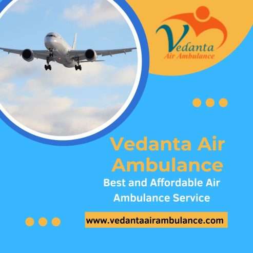 Hire Hi-tech Medical Equipment at Low Fee from Vedanta Air Ambulance Services in Mumbai