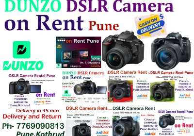 DSLR Camera On Rent Pune online Delivery | DSLR Camera Rent Near Me I Camera on Hire Pune