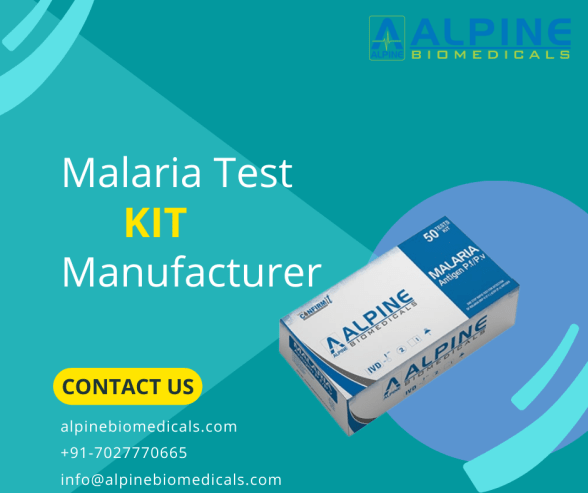 Malaria Test Kit Manufacturer | Alpine Biomedicals
