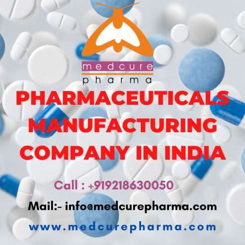 Pharmaceuticals Manufacturing Company In India | Medcure Pharma