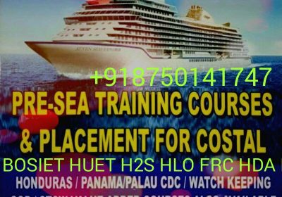 HLO STCW CDC HERTM FFLB H2S FRB BOSIET BTM BRM HUET Helicopter Underwater Escape Training INDIA