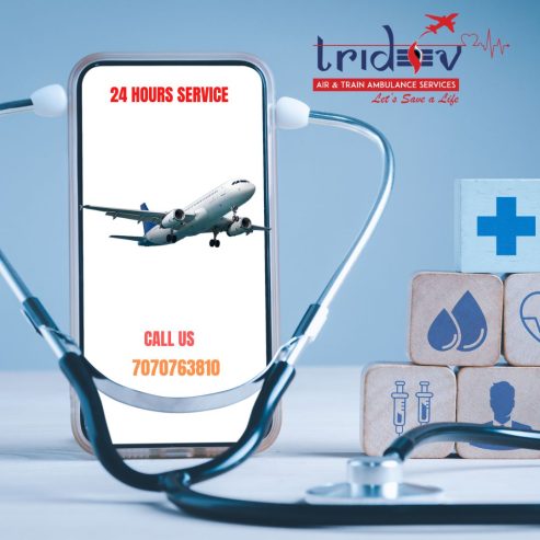 Choose the Tridev Air Ambulance Service in Patna in an Emergency