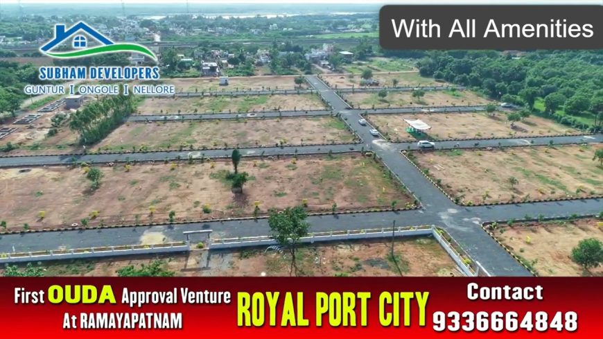 Residential approved open plots for sale in Ramayapatnam prakasam