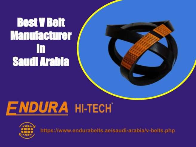 Best V belt Manufacturer in Saudi Arabia
