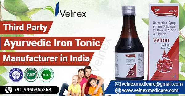 Top Iron Tonic Manufacturers in India – Velnex Medicare