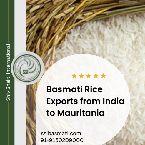 Basmati Rice Exports from India to Mauritania | Shiv Shakti International