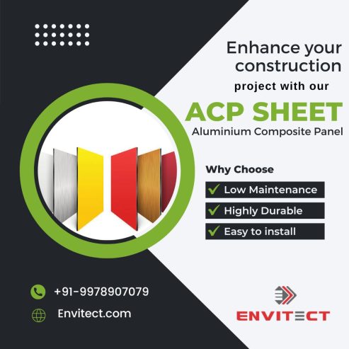 Best Quality ACP Sheets Price Per Sq. Ft. In Rajasthan