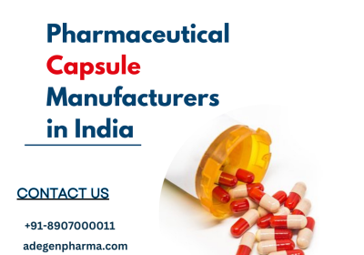Pharmaceutical Capsule Manufacturers in India | Adegen Pharma