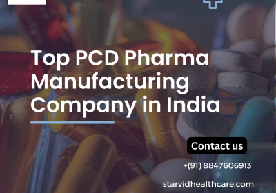 Top PCD Pharma Manufacturing Company in India | Starvid Healthcare