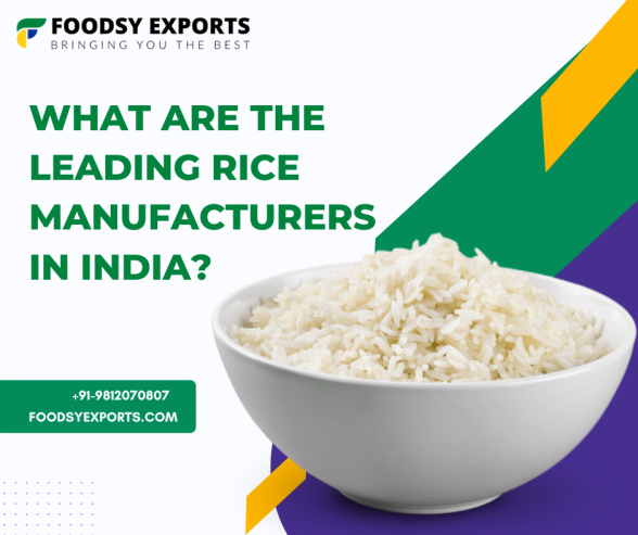 What-are-the-leading-rice-manufacturers-in-India
