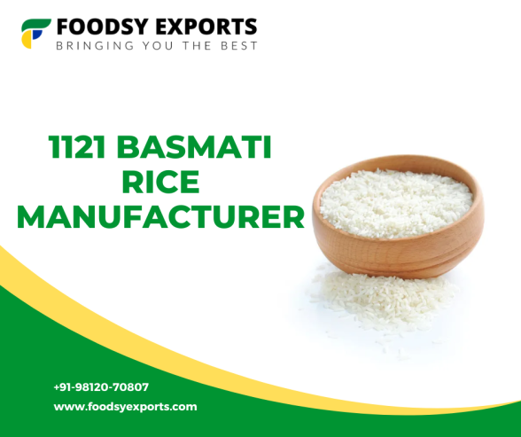 1121 Basmati Rice Manufacturer in India