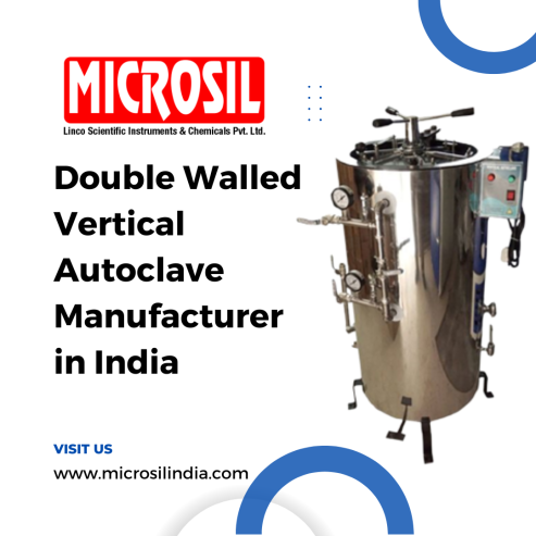 Double Walled Vertical Autoclave Manufacturer in India