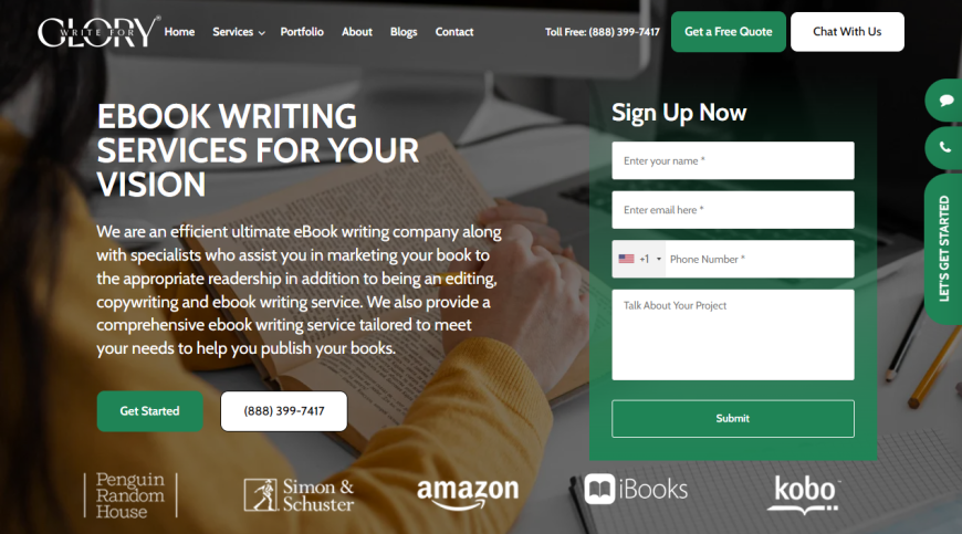 eBook Writing Services – Hire eBook Writers By Write4Glory®