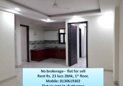 3bhk flat on rent in chattarpur