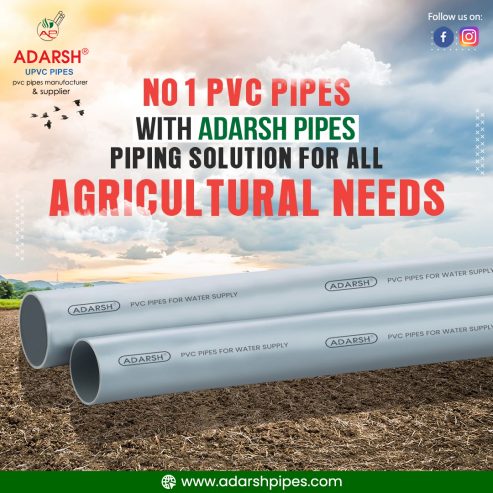 Adarsh Pipes : Leading Garden Pipe Manufacturers In India