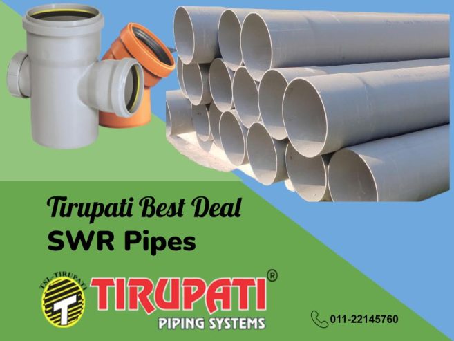Tirupati Pipe: The Ultimate SWR Pipe Company