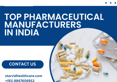 Top Pharmaceutical Manufacturers in India