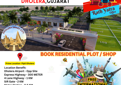 RATH YATRA SPECIAL OFFER Book Plot in Dholera