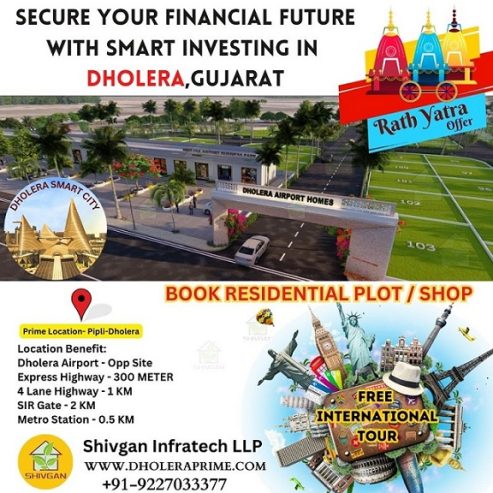 RATH YATRA SPECIAL OFFER BOOK PLOT IN DHOLERA